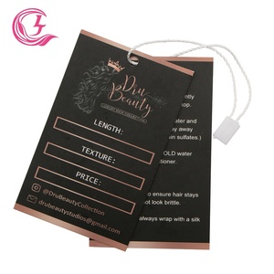 Personalized Tags for Wigs Hair Logo Garment Tags Customized Wig Tags for Wig Taggs <strong>Labels</strong> and Package