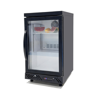 Réfrigérateur à vin intelligent OEM 155L mini à température unique, refroidissement par air, 22 bouteilles, intégré, avec porte en verre