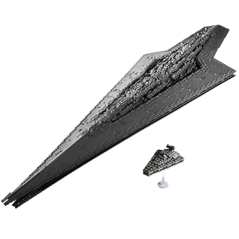 Mold King 13134 Lepini Star Destroyer Wars Kinderspiel zeug für Jungen Block Toy Building Brick Educational für Kinder Geschenk