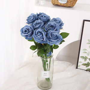 Rosas Artificiales de Seda, Color Degradado, Románticas y de Ensueño, Accesorios para el Día de San Valentín y Bodas, Alta Simulación, Reutilizables - Product Image 3