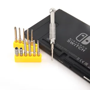 18-teiliges offenes Reparatur werkzeug für Nintendo Switch/N64/DS/Wii/GBC/N64/SNES-Schrauben drehers atz All-in-One-Kit Schrauben dreher Öffnen Sie das Reparatur werkzeug
