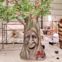 Arbre parlant mécanique pour parc d'attractions d'équipements de divertissement