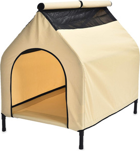 Mit einem luxuriösen erhöhten hundebett starkes und haltbares haustierhaus einfaches zusammenbauen haustierbett für ihr haustier - Product Image 2