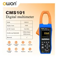 Osciloscopio Digital Owon CMS101 CMS061 con Pinza Amperimétrica AC/DC para Grabador, Medidor de Voltaje, Resistencia y Multifunción
