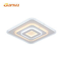 Plafonnier LED à haut lumen de nouvelle conception de la manufacture chinoise Ganva, CE RoHS AC85-265V, moderne, dimmable