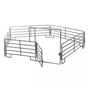 Factory customized Australia standard galvanized corral livestock panels horse corral panels cheap farm fence sheep fence