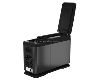 Alpicool 8L DC Compressor Refrirator <strong>Mini</strong> Deep Cool Car Frid <strong>Freezers</strong> With ABS Plastic Design for MPV With 12V/24V Capacity - Product Image 1