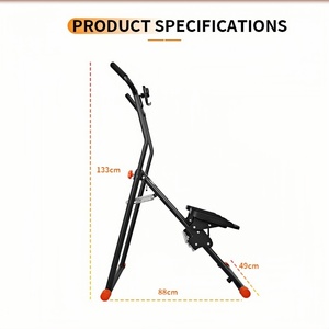 Nueva Máquina de Escalar Vertical Ajustable para Gimnasio en Casa, Escaladora Plegable de Metal para Ejercicio Físico en Casa - Product Image 2