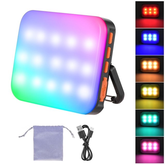 LY-01 Rgb Led Fill Light Photography Lighting Lamp 3200K-6500K for Camera Photography Youtube Studio Filming Recording