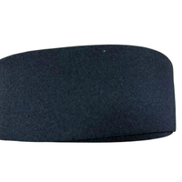 Bande élastique en polyester sergé de 6,4 cm, très populaire, pour vêtements, rideaux, décorations, sacs à dos et bretelles