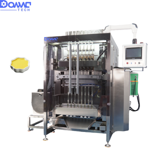 Emballage de liquide de rince-bouche multi-voies entièrement automatique facile à utiliser pour la machine à emballer de sac de bâton d'énergie de sachet de boisson de jus d'huile - Product Image 6