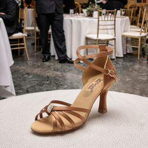 Zapato <span class=keywords><strong>de</strong></span> <span class=keywords><strong>Baile</strong></span> Latino para <span class=keywords><strong>Salsa</strong></span> y Boda, Cómodo y Elegante, para Dama <span class=keywords><strong>DE</strong></span> LA Boda - Product Image 2