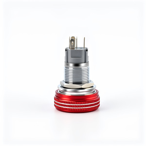 Interrupteur d'arrêt d'urgence à verrouillage métallique IP65, bouton-poussoir pour système de protection des équipements de chauffage - Product Image 2