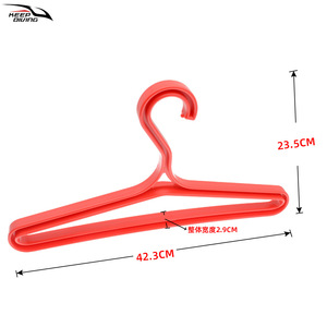 Keep Diving Drying Hanger <b>Plastic</b> Single Tier <b>Hook</b> Type For Clothing Bathroom Use Portable - Product Image 2