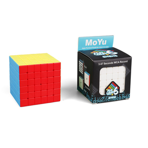 <span class=keywords><strong>Moyu</strong></span> MeiLong-cubo mágico, Cubo de velocidad de <span class=keywords><strong>5x5</strong></span>, juguete de rompecabezas sin pegatinas de 63mm - Product Image 5
