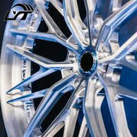 Jantes forgées polies LYT en 2 pièces, 18, 19, 20, 21, 22 pouces pour BMW Série 5, Mercedes Classe E, Toyota Crown, Ford Mustang, Dodge Charger, Tesla