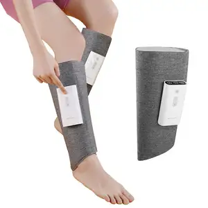 Prix usine électrique chauffé relaxant Muscles mollet jambe masseur Portable sans fil pression d'air Compression pied jambe Machine