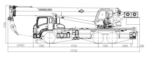 ZTC250A562-3 25-Tonnen-LKW-Kran-Zuverlässiger Partner für schweres Heben - Product Image 3