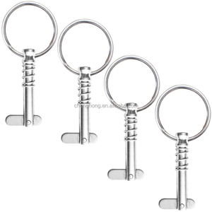 Perno di Sicurezza Rapido per Bimini Top in Acciaio Inox 316 da 1/4 di Pollice con Camma a Sgancio Rapido e Molla per Imbarcazioni - Product Image 5