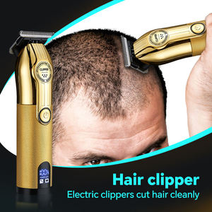 Kit Profesional 3 en 1 para Barbería, Recortadora de <span class=keywords><strong>Pelo</strong></span>, Afeitadora de Lámina de Acero Inoxidable para Hombres, con USB, Suministrado por China - Product Image 3