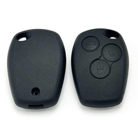 Clé de voiture Renault fabriquée en usine pour Clio Kangoo Master Modus Logan, clés de véhicule, coque de clé à plat Renault, clé à distance