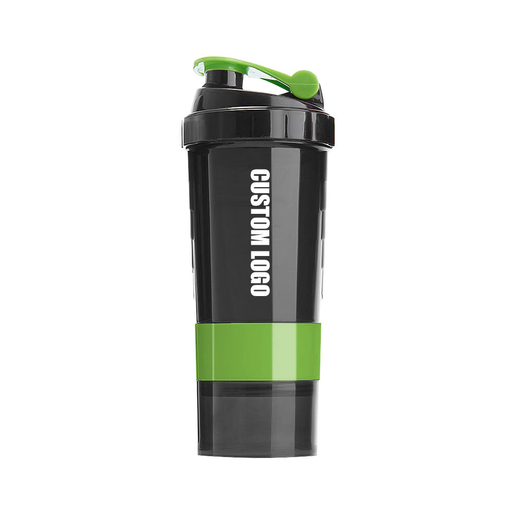 600ML PP Shaker Bottle-Green