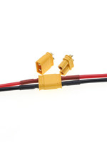 Conector KMD XT30U-F/M 10A de Baja Corriente, Macho-Hembra, con Cables para Aplicaciones de Baterías de Litio