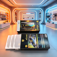 Protection d'écran en verre trempé antistatique ESD à colle intégrale, dureté 9H, pour Tecno Pova 5, Pova 4, Pop 8, prêt à la vente