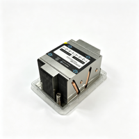 Refroidisseur de processeur de serveur 280W avec 4 caloducs en cuivre, dissipateur thermique AMD SP3 2U P21, base en cuivre, ailettes en aluminium 0,4 mm, fabrication OEM ODM sur mesure, MOQ 1 pièce