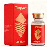 Production rapide Marque Injectable Huile Autocollant 3ml 5ml 10ml Flacon Bouteille Pharmaceutique Boîtes En Papier Pliables