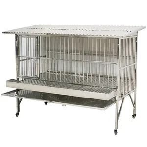 Egg chicken cage household large breeding cage for duck, goose, quail with egg tray