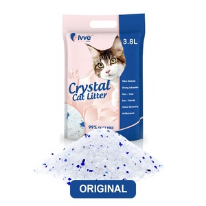 Gel de silice fournisseur de la Chine premium <span class=keywords><strong>pas</strong></span> <span class=keywords><strong>cher</strong></span> prix bleu <span class=keywords><strong>cristal</strong></span> sable silice litière pour <span class=keywords><strong>chat</strong></span> pour chats - Product Image 4