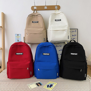 SharpCat <b>Backpack</b> White Large Capacity <b>Lightweight</b> School Education For Girls Students - Product Image 4