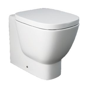 WC suspendu mural, vidange universelle, longueur 58 cm, largeur 36,5 cm, hauteur 43 cm - Product Image 1