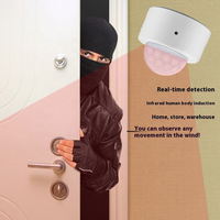 Détecteur de mouvement PIR mini Zigbee Tuya, alarme antivol pour la sécurité à domicile et à l'hôtel, avec système d'automatisation domestique intelligent Zigbee