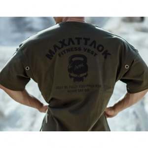 T-shirt Boxy à coupe ample surdimensionnée personnalisé pour hommes, tricoté en blanc, épaule tombante détachable anti-boulochage pour l'été, style décontracté - Product Image 6