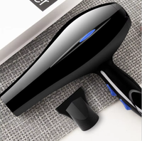 Ensemble de sèche-cheveux de voyage professionnel, compact en plastique, moteur DC, 3 vitesses, haute vitesse, électrique, pour salon, hôtel, usage domestique, ionique, 800W, ODM