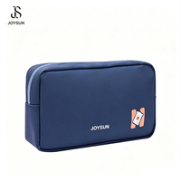Sac de maquillage imperméable JOYSUN en cuir PU, 3 pièces, trousse de toilette portable, organiseur de voyage pour femmes