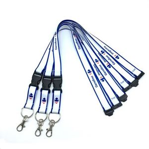 BSBH Promotional <b>Polyester</b> <b>Lanyard</b> Hook High Quality Offset Printing Custom Design for Brand Awareness Events Corporate Gifts - Product Image 3