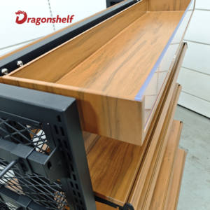 Estanterías de Góndola <span class=keywords><strong>para</strong></span> Minimercado, Color y Tamaño Personalizados de Fábrica - Product Image 4