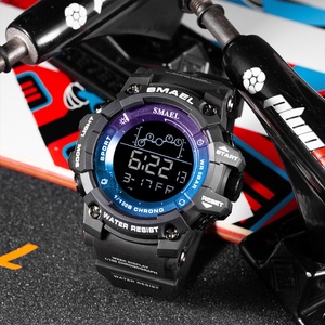 Reloj Digital SMAEL 8082 de Marca Superior con Correa de Silicona y Pantalla LCD, Reloj de Moda - Product Image 1