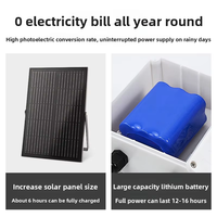 Solar-LED-Gartenleuchte IP65 50W Wasserdichte Landschafts-Baumlampe Außenbeleuchtung CRI 80 30° Abstrahlwinkel Lichtsensor-Steuerung