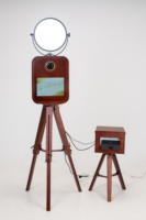 Photo Booth Commercial Disco Style Interactive Selfie Booth Machine Fast Printer DSLR Camera Event Promotion Photo Booth