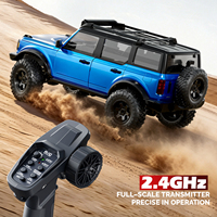 Hstar R22 1:12 Véhicule RC tout-terrain à transmission intégrale 4x4 entièrement proportionnel, télécommande 2,4G, voiture de type crawler, jouet de loisir pour adultes et garçons