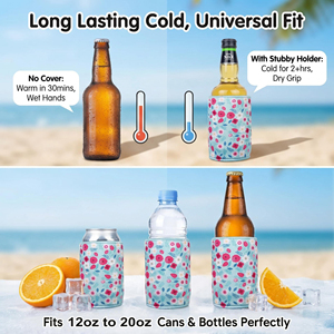 Support isotherme personnalisé en néoprène <span class=keywords><strong>pour</strong></span> canettes de bière, avec logo sur mesure, <span class=keywords><strong>pour</strong></span> canettes, bouteilles et boissons - Product Image 4