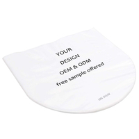 Pochette plate pour disque vinyle noir de 12 pouces, antistatique, recyclable, en PE/PP, imprimée en sérigraphie, pour album musical, simple, pour pressage musical