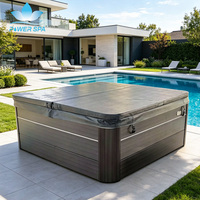 Spa de luxe pour 6 personnes en acrylique pour l'extérieur avec système Balboa et jets de massage