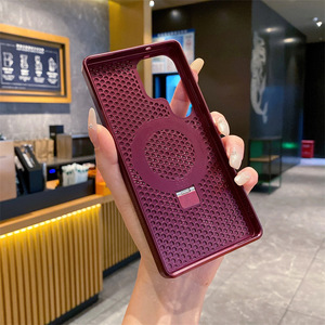 Venta al por mayor para Samsung <span class=keywords><strong>Galaxy</strong></span> S25 S24 Ultra disipación de calor soporte magnético Samsuns S23 cubierta de teléfono de refrigeración ultra magnética - Product Image 6