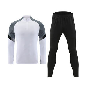 25/26 nuovo LOGO personalizzato Warm up calcio allenamento tute per bambini Sport all'ingrosso di alta qualità tuta da calcio per gli uomini per bambini - Product Image 6