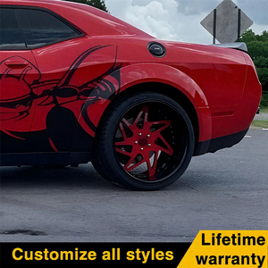 Rines Forjados 5x100 5x112 5x114.3 5x120 de 3 Piezas de 17 18 19 Pulgadas Cromados Diseño Personalizado para Mustang Camaro Dodge <span class=keywords><strong>FF</strong></span> - Product Image 4